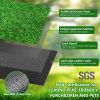 5FTX8FT Outdoor Artificial Grass Runner Rug, Thick Realistic Fake Grass Roll Decor Patio Balcony Garden Lawn, Dog Pets Turf Drain Mat