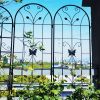 4 Pack Metal Garden Trellis 86.7" x 19.7" Rustproof Trellis for Climbing Plants Outdoor Flower Support