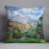 Mount St. Victoire by Cezanne Cushion