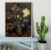 Vase with Myosotis and Peonies by Van Gogh Framed Print