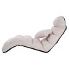 Folding Lazy Sofa Couch with Pillow