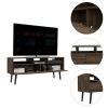 Hamburg TV Stand For TVÂ´s up 60", Four Legs, Three Open Shelves