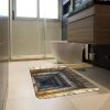 Realistic 3D Stone Step Doormat Non-Slip Entrance Mat Optical Illusion Decor Waterproof Easy Clean Indoor Outdoor Welcome Rug