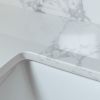 Montary bathroom vanity top stone carrara white new style tops with rectangle undermount ceramic sink and back splash