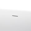 59" 100% Acrylic Freestanding Bathtub, Contemporary Soaking Tub, white Bathtub