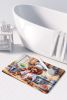 Chocolate Poodle The Chef Memory Foam Kitchen Mat Machine Washable Anti-Fatigue Mat Cushion Comfort Bath Mat or Kitchen Rug