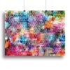 Colorful wall painting art Canvas Print or Poster