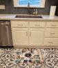 Black Poodle The Chef Memory Foam Kitchen Mat Machine Washable Anti-Fatigue Mat Cushion Comfort Bath Mat or Kitchen Rug
