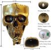 Wall Planter for Indoor Outdoor Plants, Hanging Skull Vase Unique Face Flower Pot Head Planters