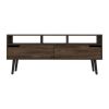 Hamburg TV Stand For TVÂ´s up 60", Four Legs, Three Open Shelves