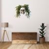 Wall Planter for Indoor Outdoor Plants, Hanging Skull Vase Unique Face Flower Pot Head Planters
