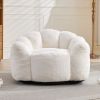 Lotus type compression sofa Adult bean bag sofa with pull ring can be easily moved without installation Suitable for various environments such as livi