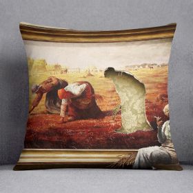 Banksy Time Out Cushion (Insert: Without Insert, size: 14" X 14")